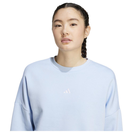 Adidas Γυναικείο φούτερ Essentials Small Logo Feelcozy Sweatshirt Adidas Γυναικείο φούτερ Essentials Small Logo Feelcozy Sweatshirt